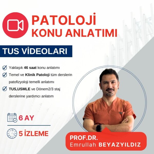 Drpatoloji Konu Anlatım Videoları (6 ay-5 kez izleme)