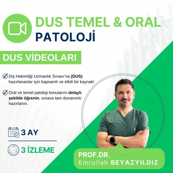 Drpatoloji DUS için Temel ve Oral Patoloji